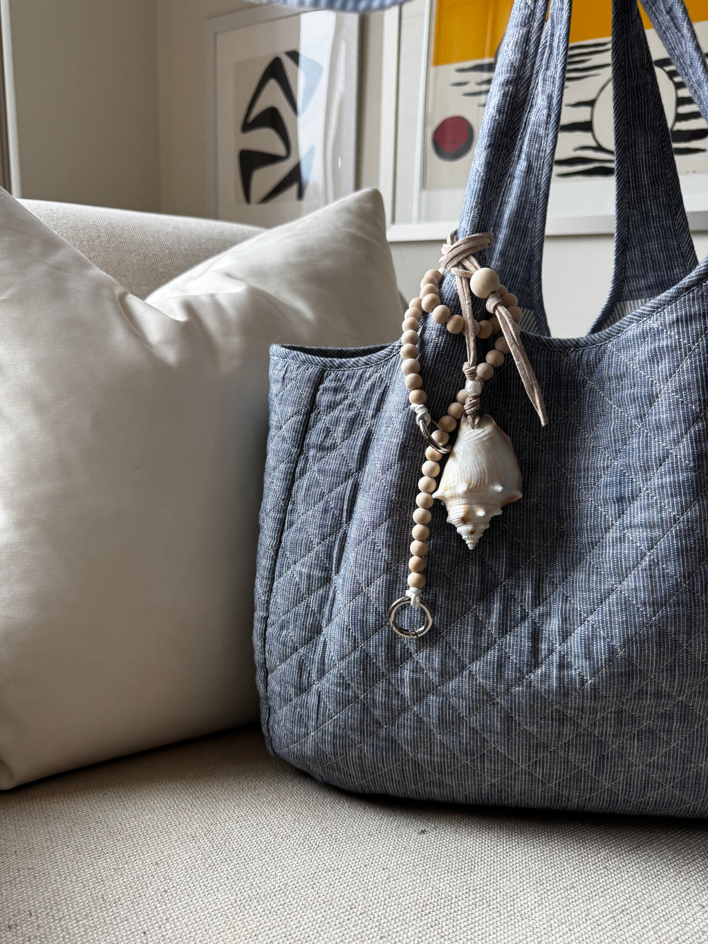 NATURAL bag charm